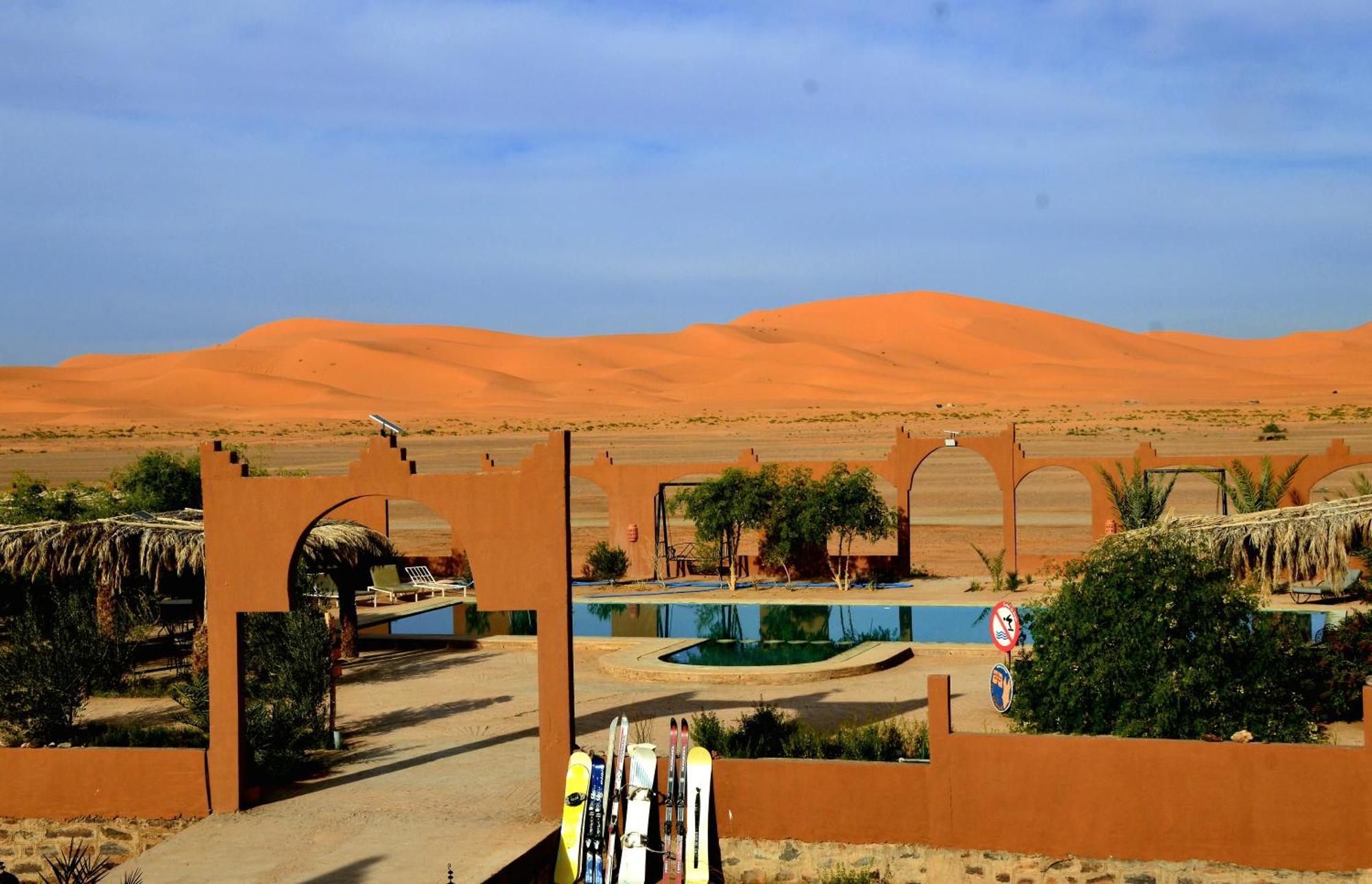Kasbah Du Berger & Piscine Hotel Merzouga Exterior photo